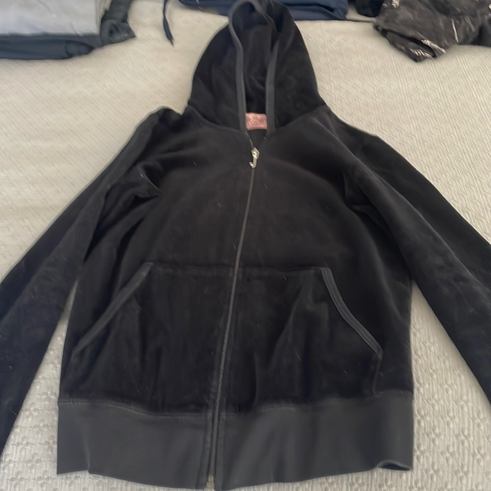 Vintage Juicy Couture velour hoodie from 2008.